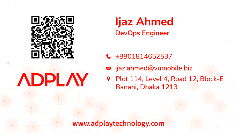 VU Mobile Ltd || AdPlay Technology Ltd Business Card